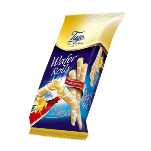 TAGO WAFER ROLLS VANILLA 260G